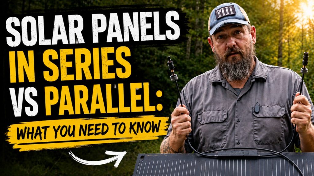 Solar panels wired in series versus parallel explained